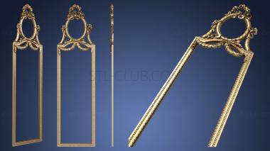 3D model Antique floor frame (STL)